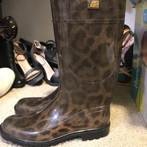 Dolce and Gabbana rain boots
